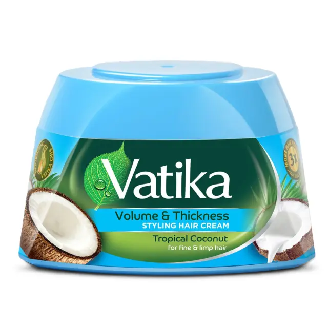 Vatika Hair Cream Volume & Thickness Coconut 125Ml